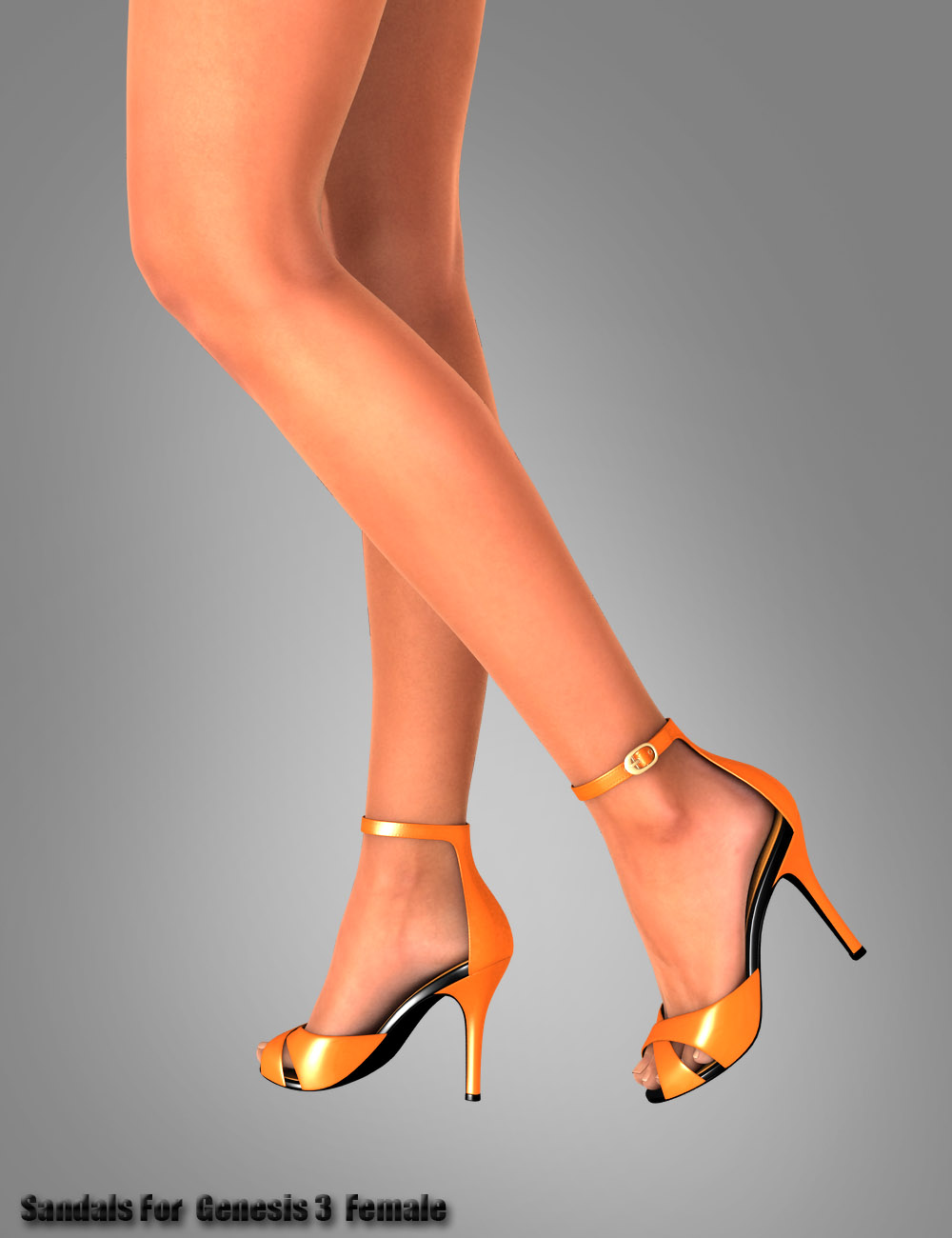 Sandals for Genesis 3 Female(s) by: dx30, 3D Models by Daz 3D