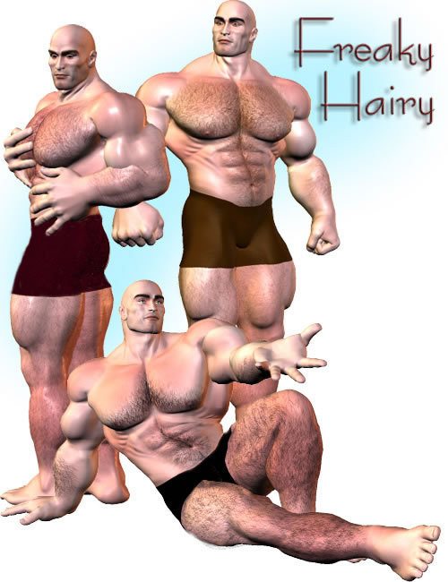 Freaky Hairy by: Jepe, 3D Models by Daz 3D