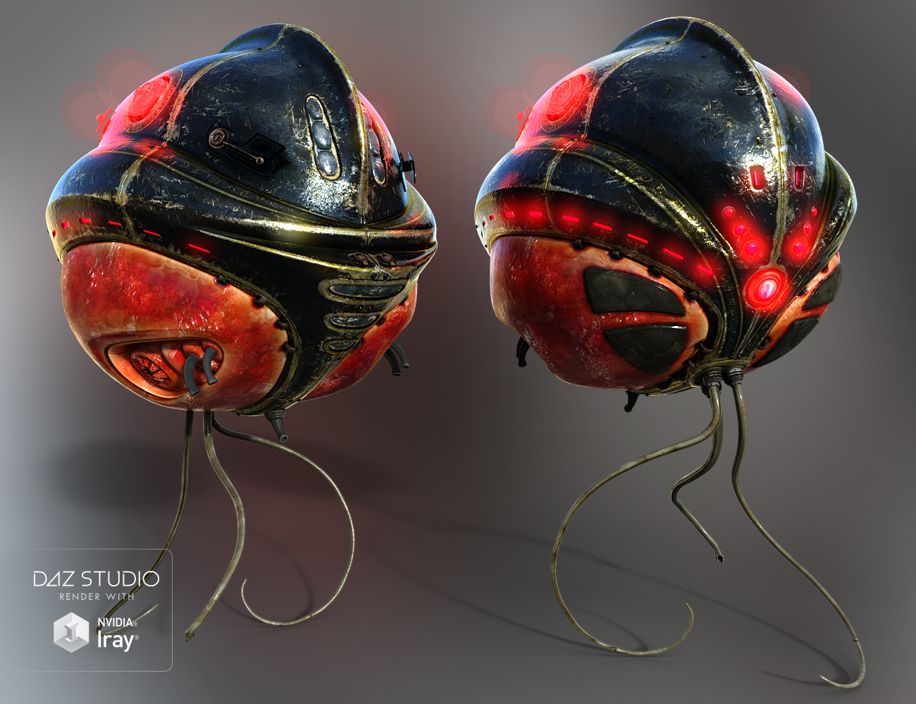Alien Collector Flesh Mech II by: Sarsa, 3D Models by Daz 3D