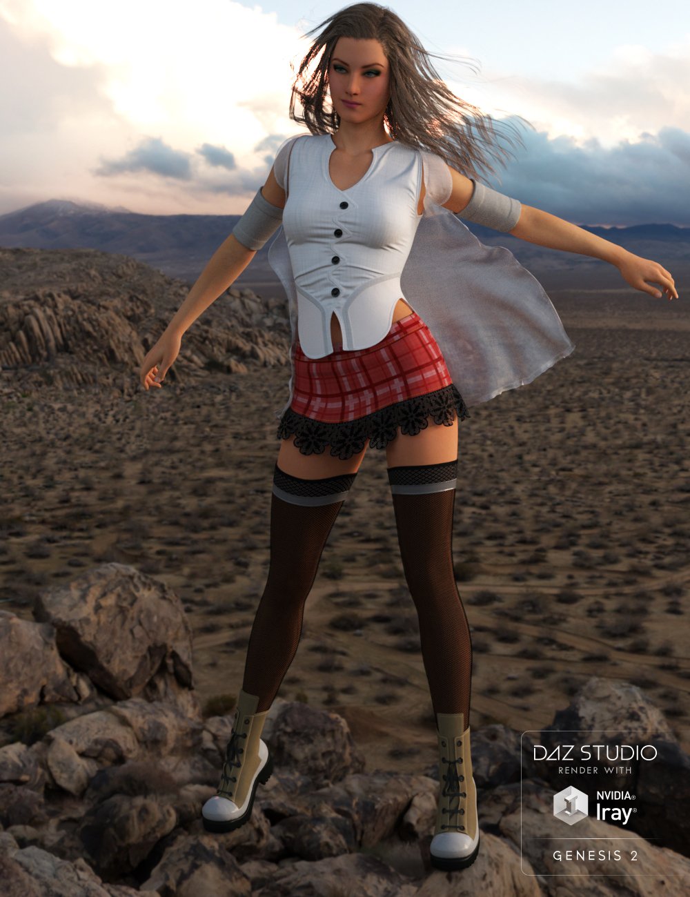 Unsung Heroine for Genesis 3 Female(s) and Genesis 2 Female(s) by: Trendy Renders, 3D Models by Daz 3D