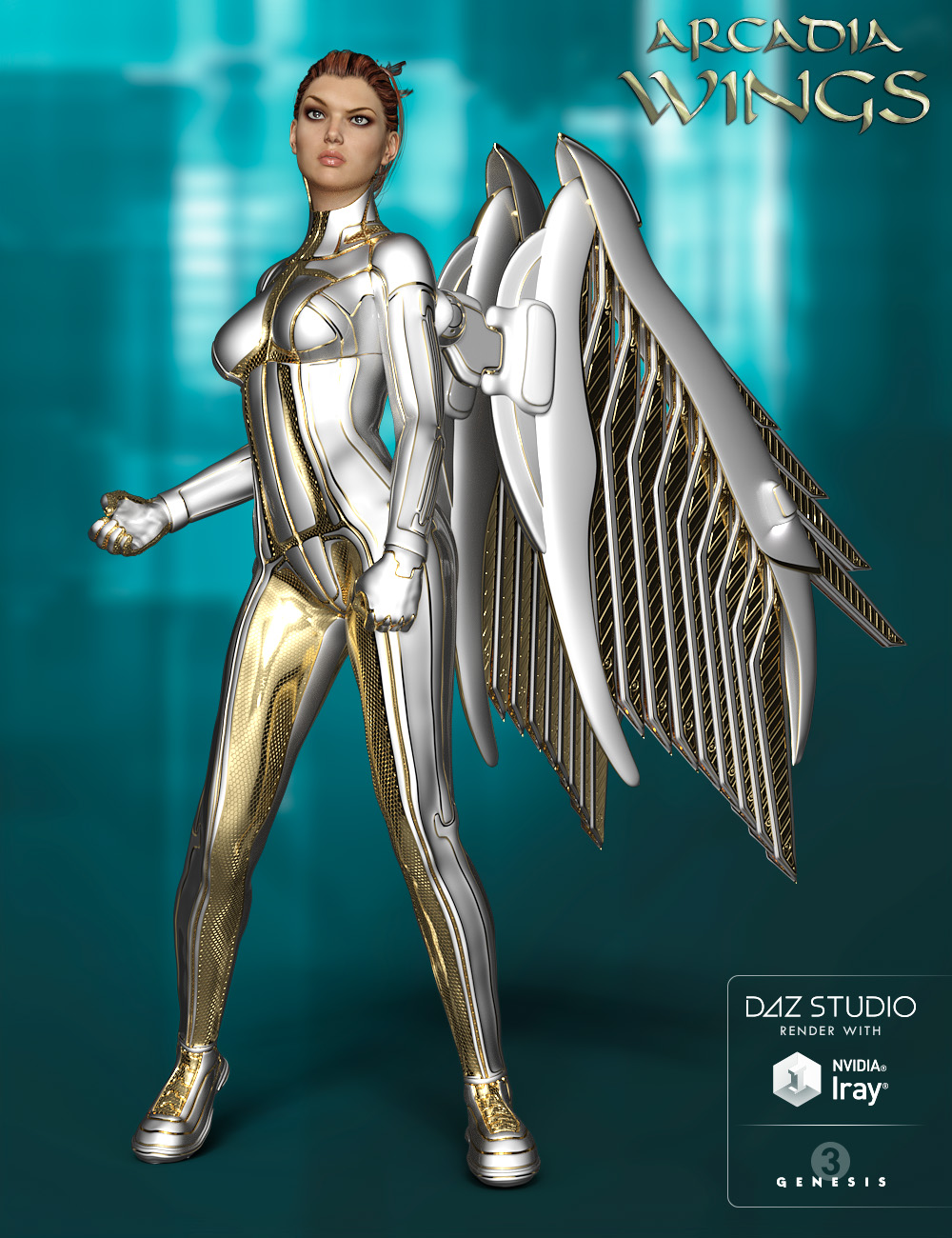 Arcadia Wings by: midnight_stories, 3D Models by Daz 3D