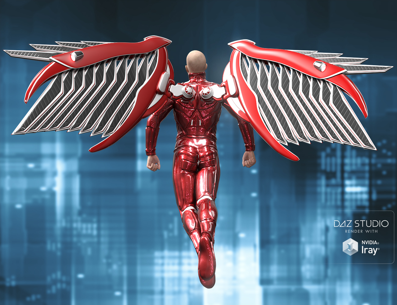 Arcadia Wings Daz 3D