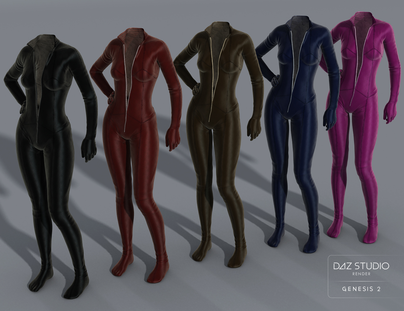 Ultra Bodysuit Textures by: Shox-Design, 3D Models by Daz 3D