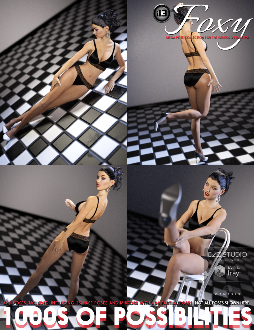 i13 Foxy for the Genesis 3 Female(s) i13 Foxy for the Genesis 3 Female(s) by: ironman13, 3D Models by Daz 3D