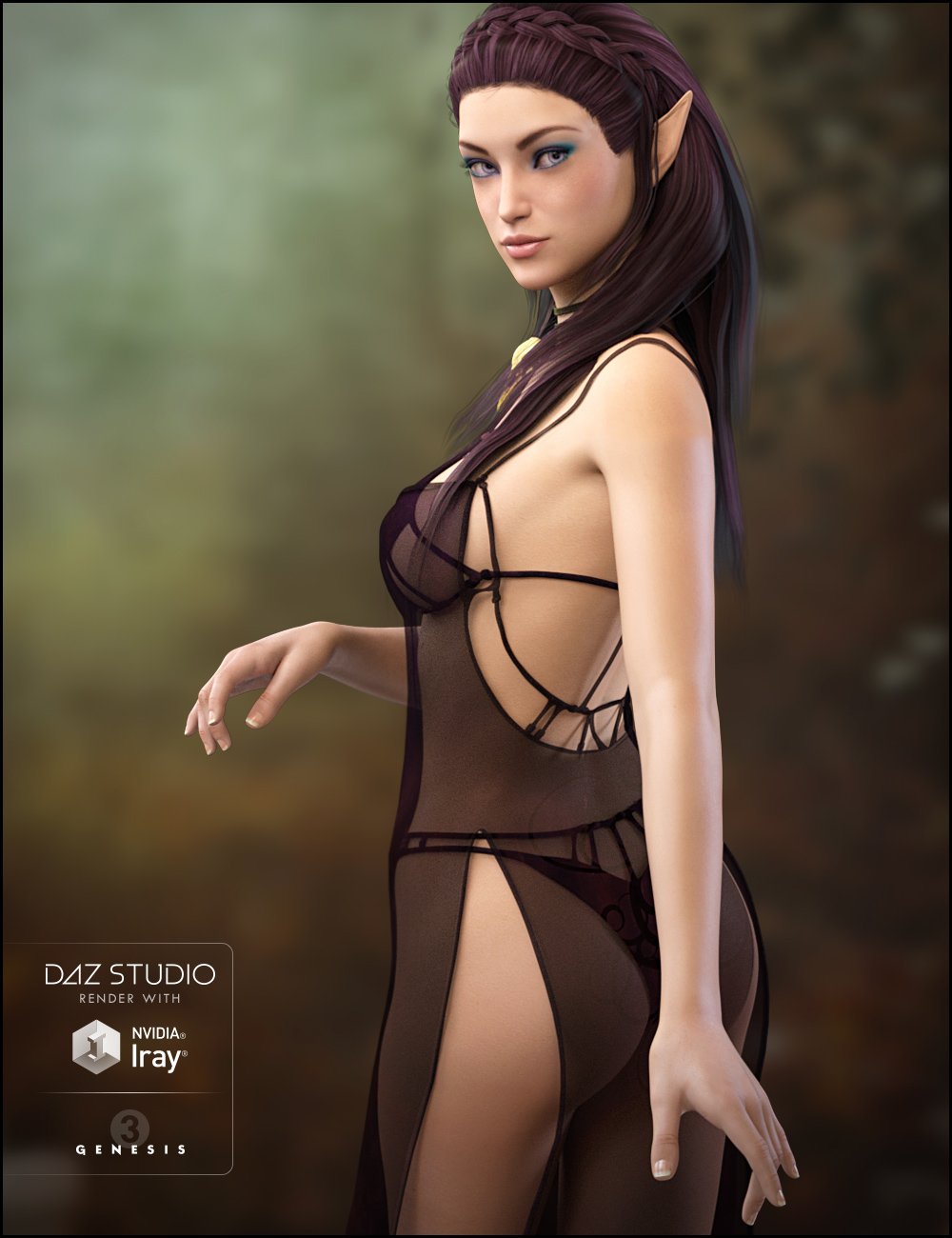Arianna for Karen 7 by: RazielJessaii, 3D Models by Daz 3D