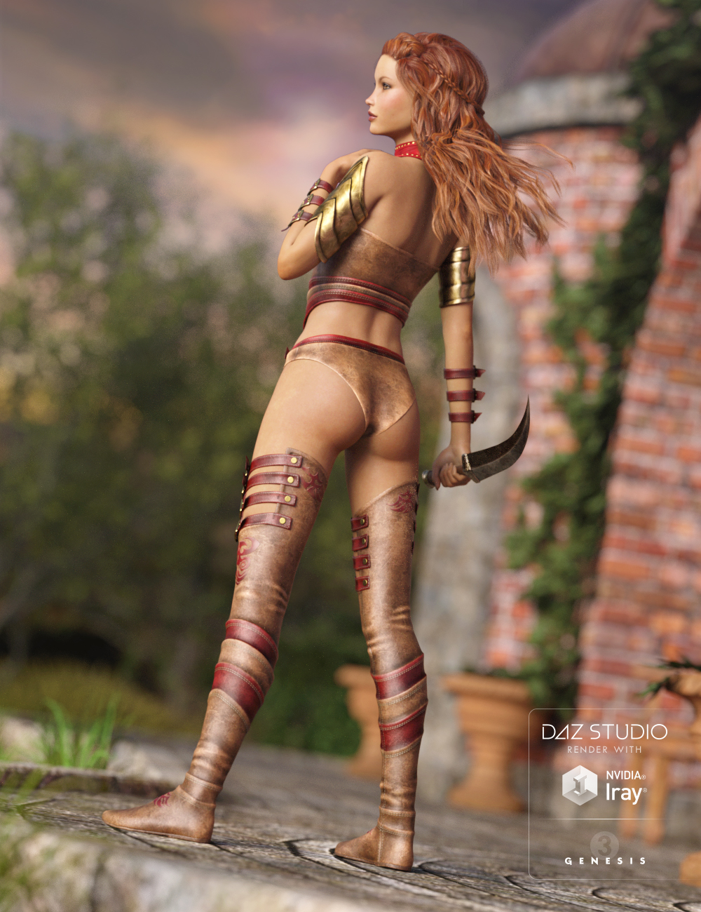 Wilding Outfit for Genesis 3 Female(s) Wilding Outfit for Genesis 3 Female(s) by: , 3D Models by Daz 3D