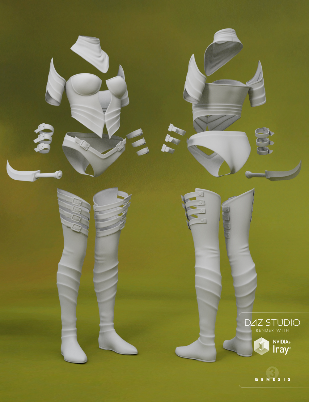 Wilding Outfit for Genesis 3 Female(s) Wilding Outfit for Genesis 3 Female(s) by: , 3D Models by Daz 3D