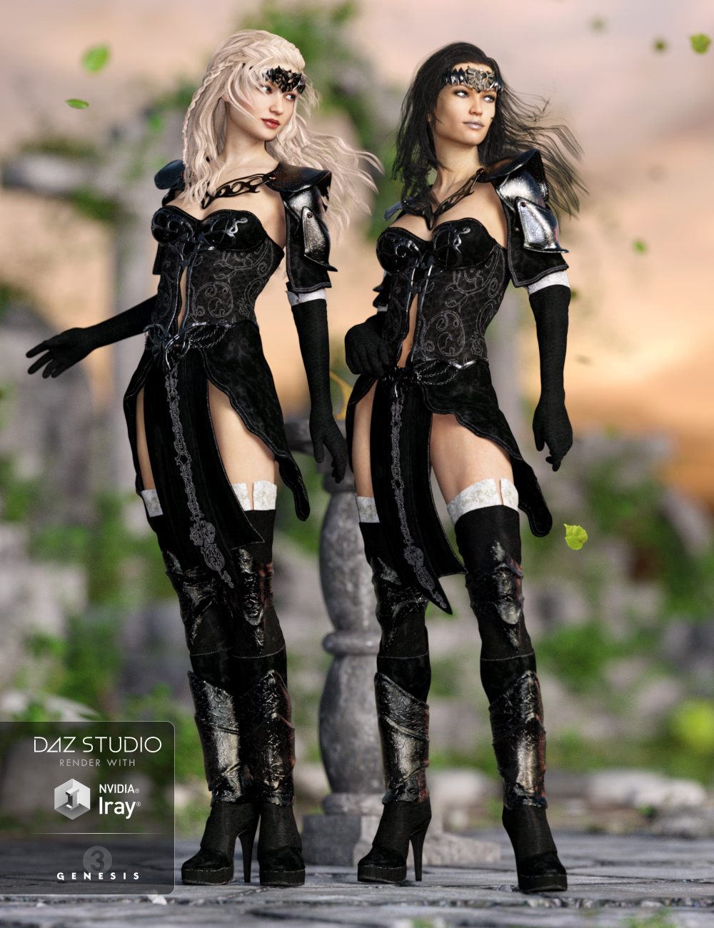 Oracle of Time for Genesis 3 Female(s) by: Anna BenjaminBarbara Brundon, 3D Models by Daz 3D