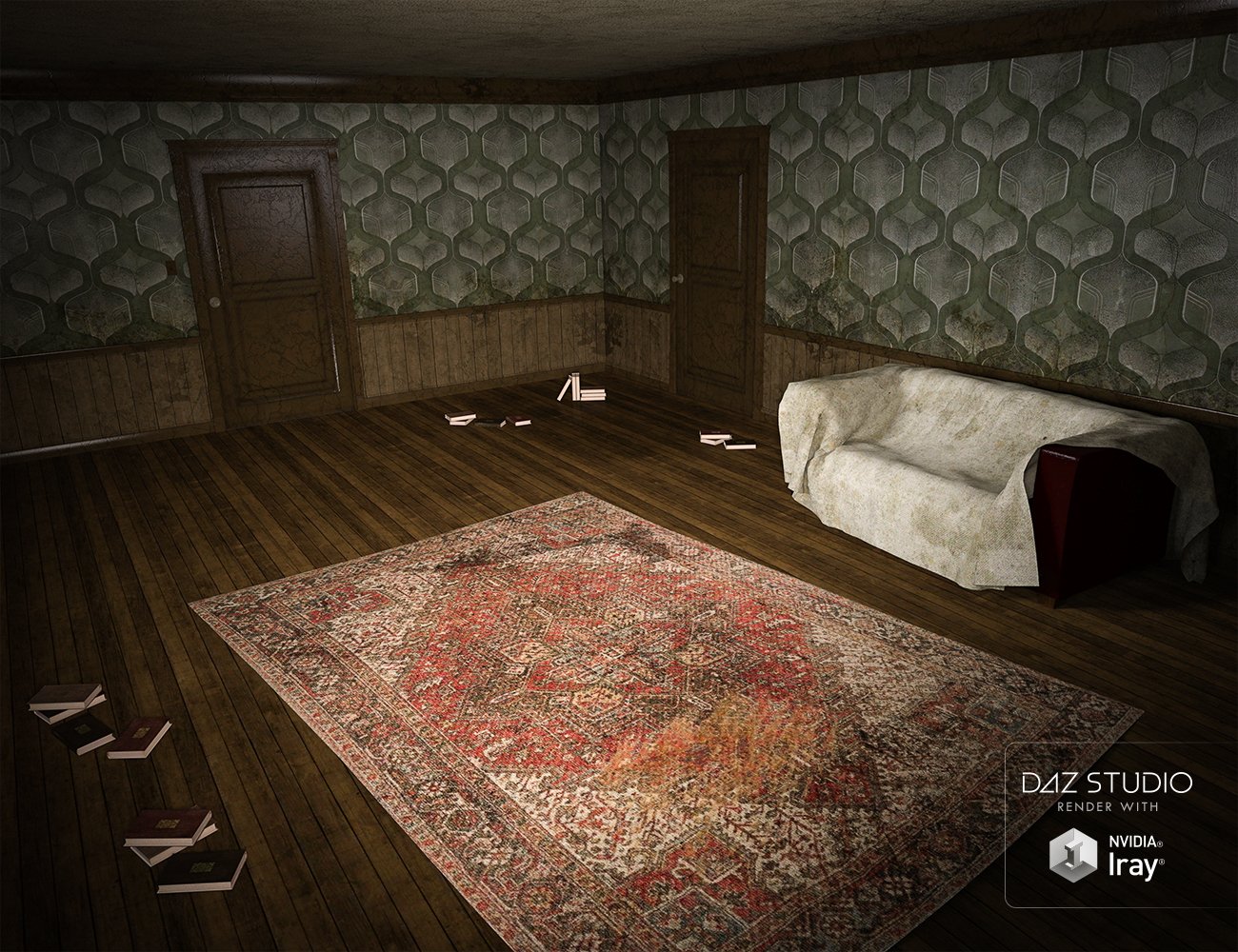 The Empty Room by: , 3D Models by Daz 3D