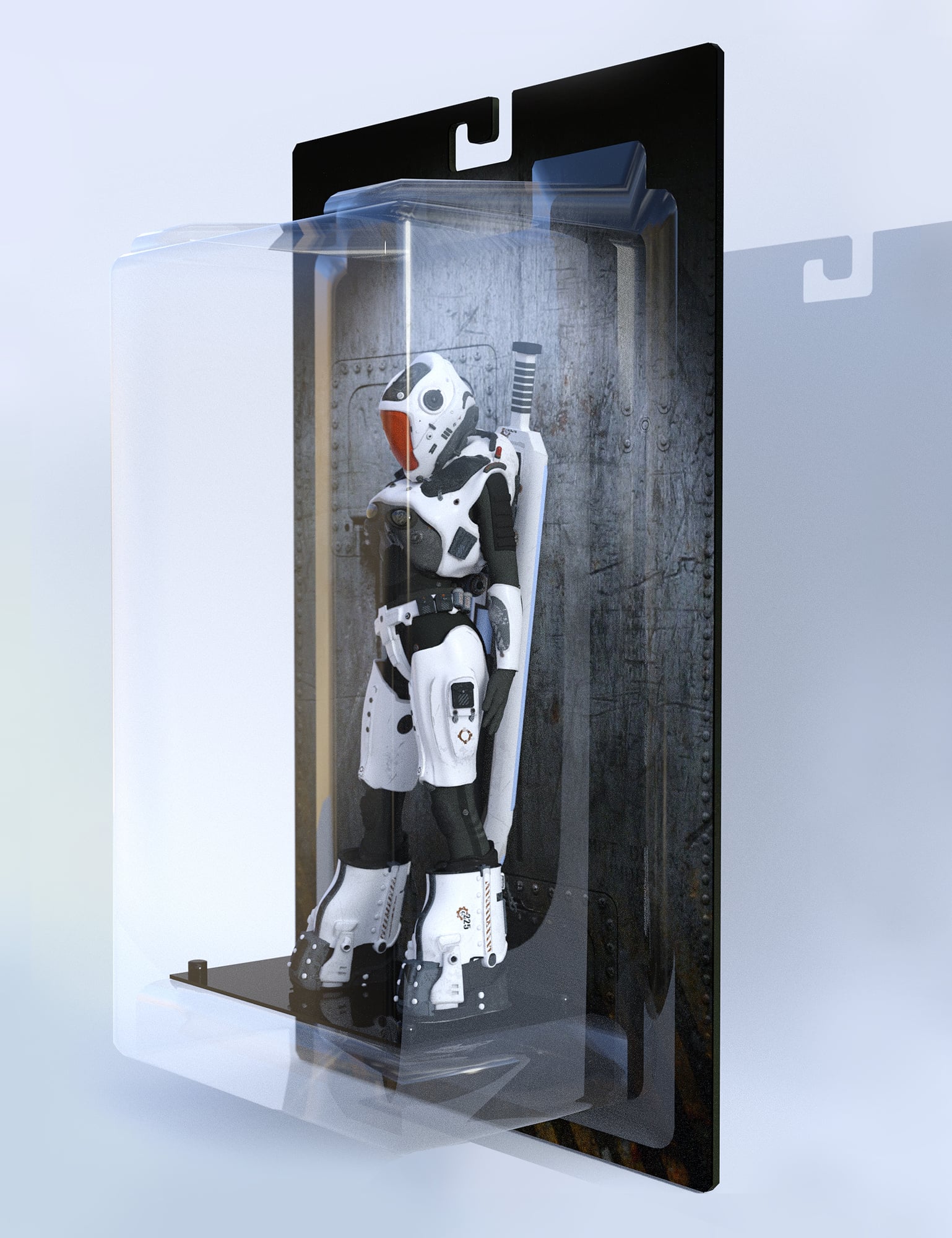 Action Figure Blister Pack Daz 3D