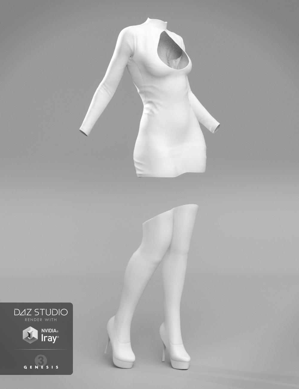 Delta Outfit for Genesis 3 Female(s) by: NikisatezDarkStarBurning, 3D Models by Daz 3D