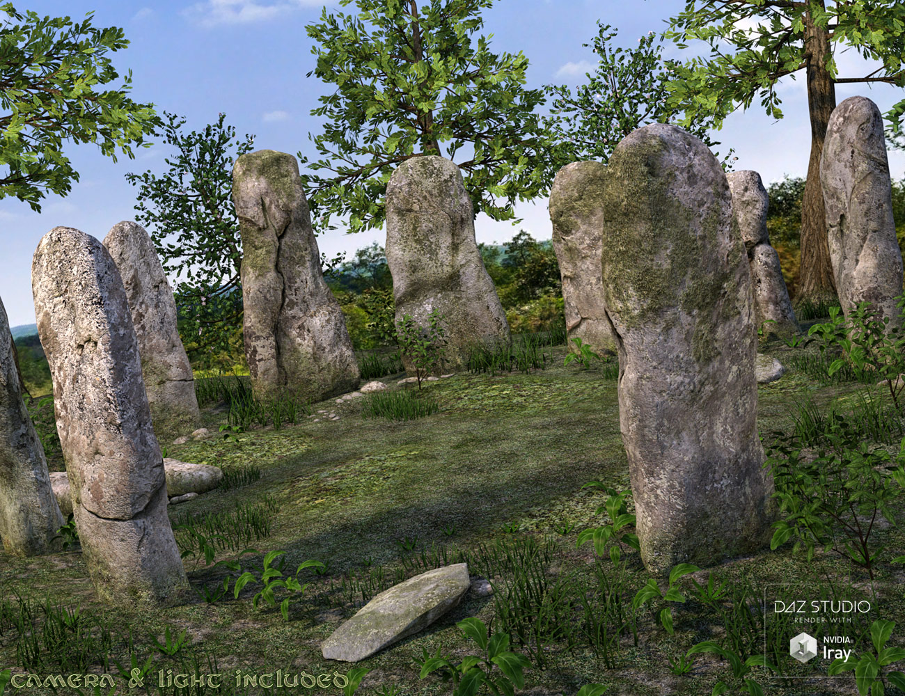 DM's Stones of Graith by: Daniemarforno, 3D Models by Daz 3D