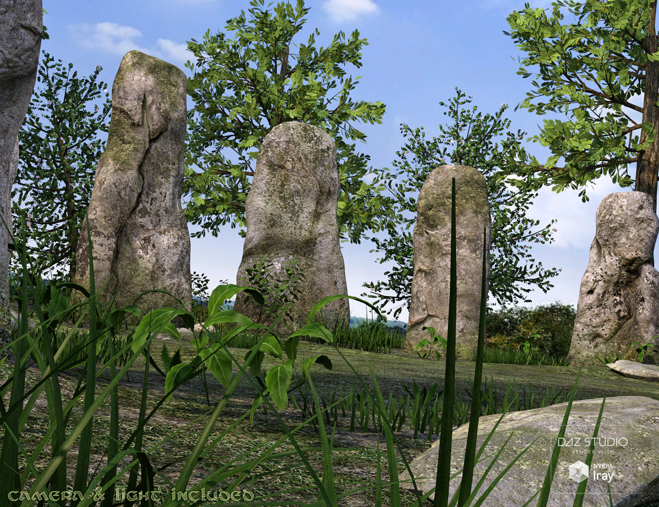 DM's Stones of Graith by: Daniemarforno, 3D Models by Daz 3D