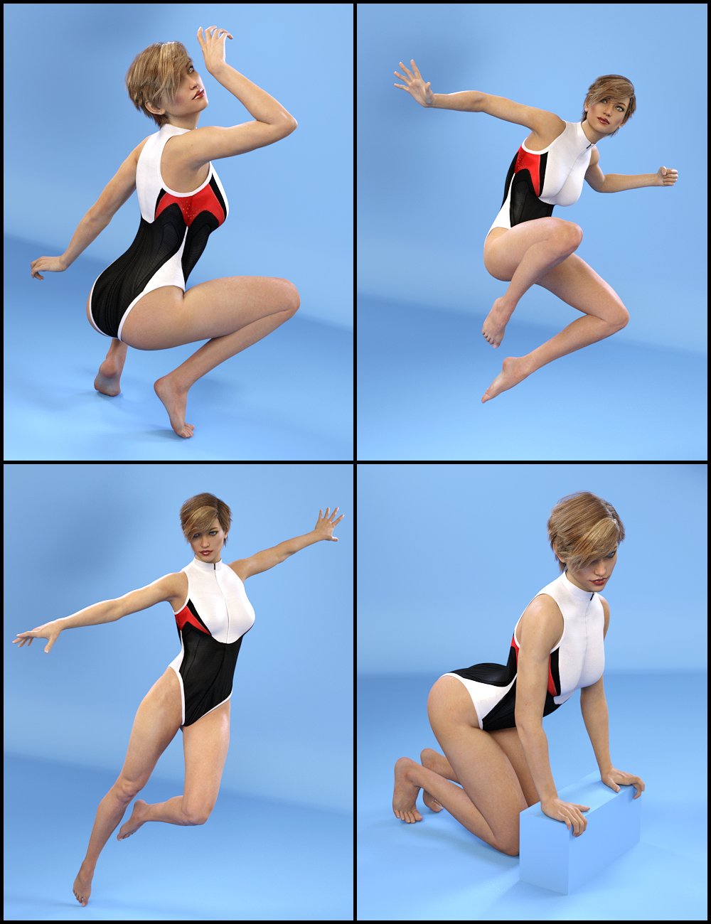Supercomic Poses for Karen 7 Supercomic Poses for Karen 7 by: Capsces Digital Ink, 3D Models by Daz 3D