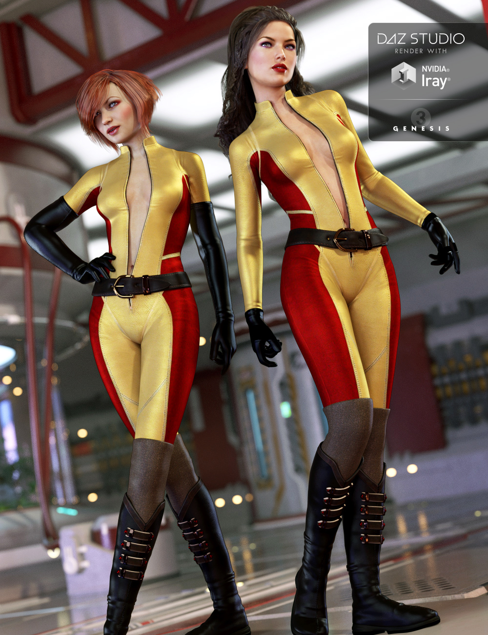 Eclipse Outfit for Genesis 3 Female(s) by: MadaShox-Design, 3D Models by Daz 3D