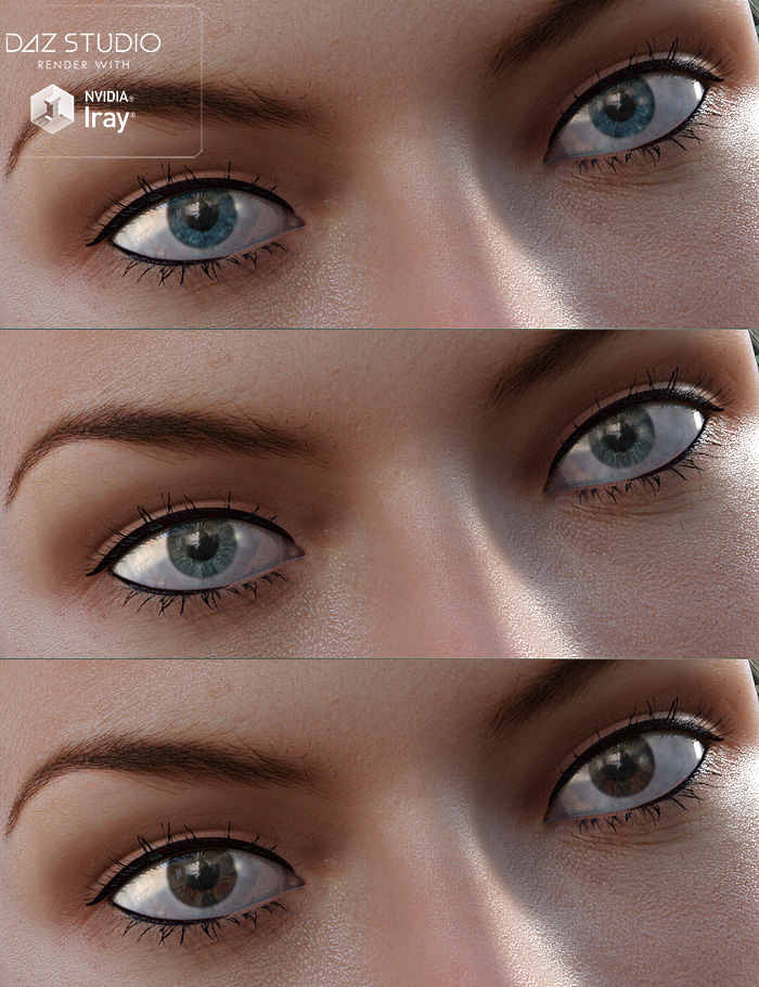 Awesome Eyes Genesis 3 Female by: ForbiddenWhispers, 3D Models by Daz 3D