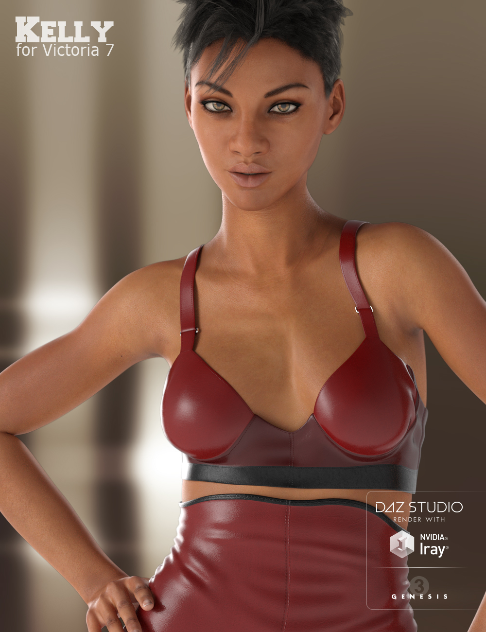 Kelly for Victoria 7 by: Raiya, 3D Models by Daz 3D
