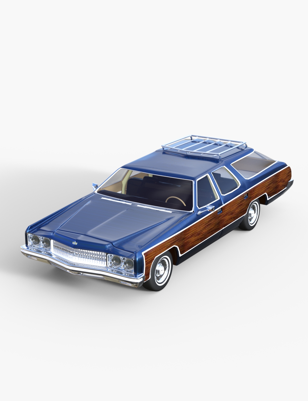 1973 Station Wagon by: PerspectX, 3D Models by Daz 3D