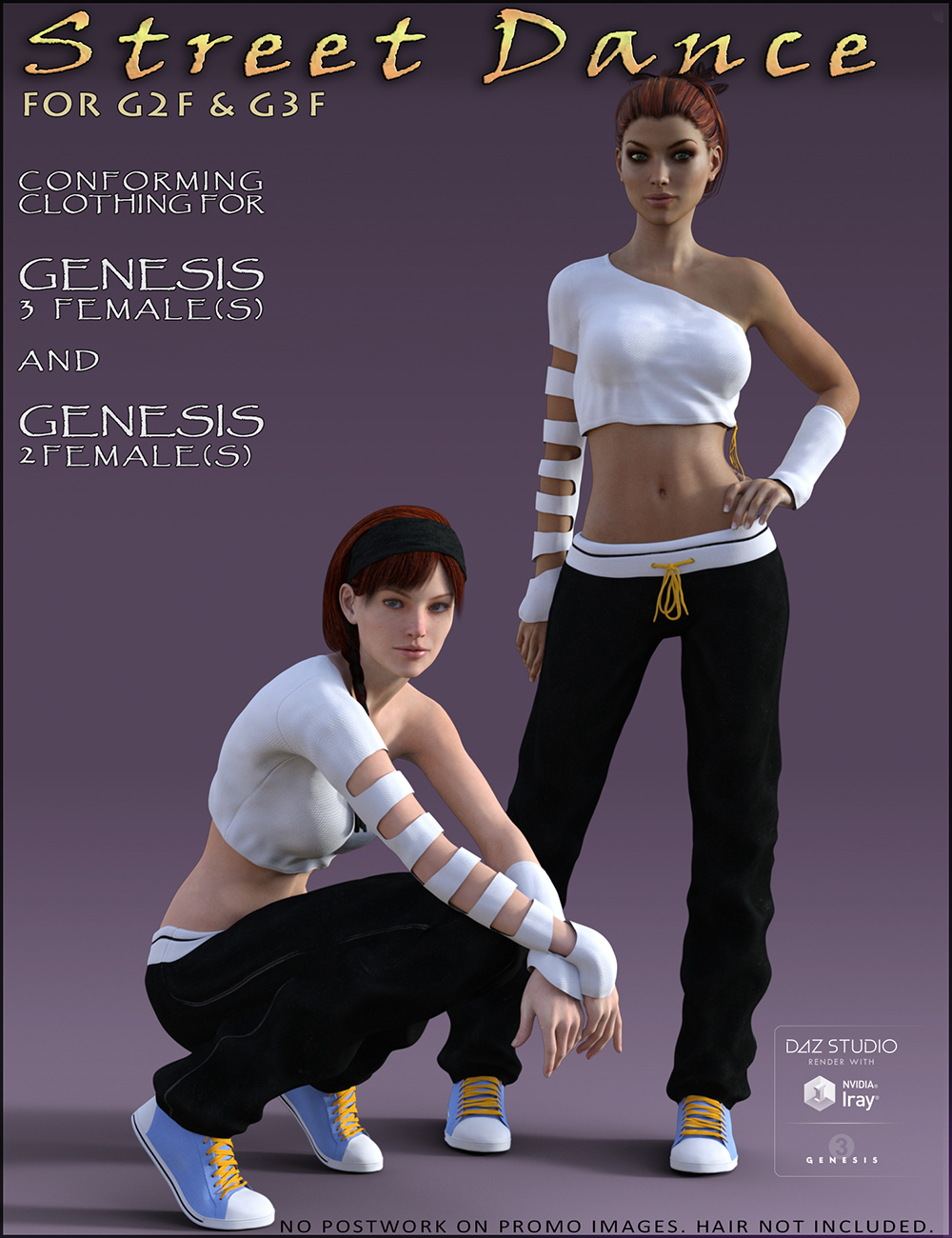 Street Dance for Genesis 3 Female(s) and Genesis 2 Females(s) by: DarioFish, 3D Models by Daz 3D