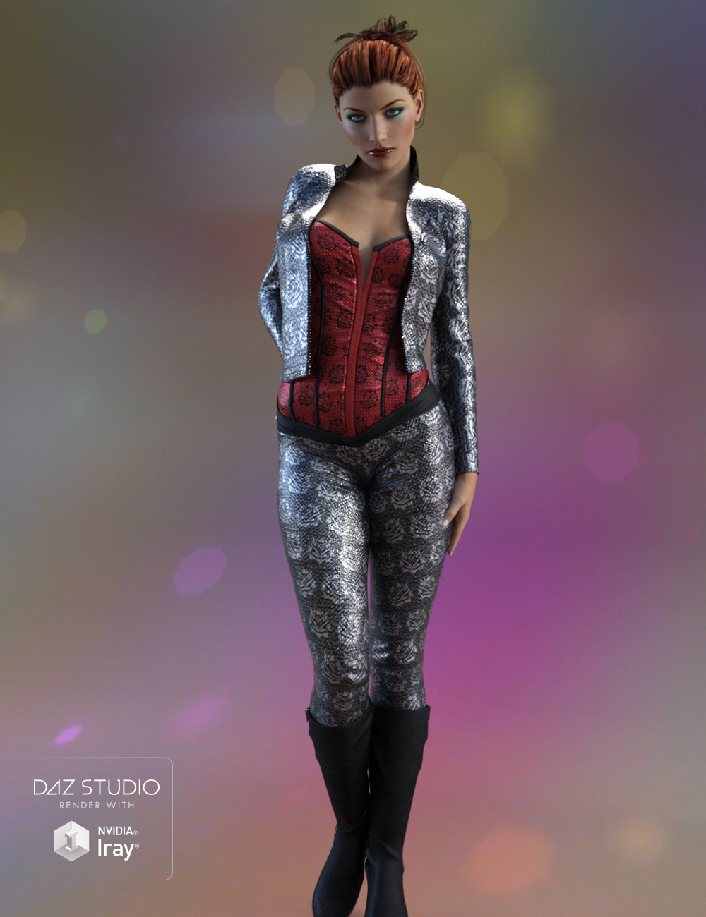 Iray Sequins Shader by: DraagonStorm, 3D Models by Daz 3D
