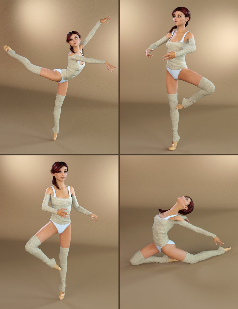 Classical Dance Poses For Genesis 3 Female S Daz 3d