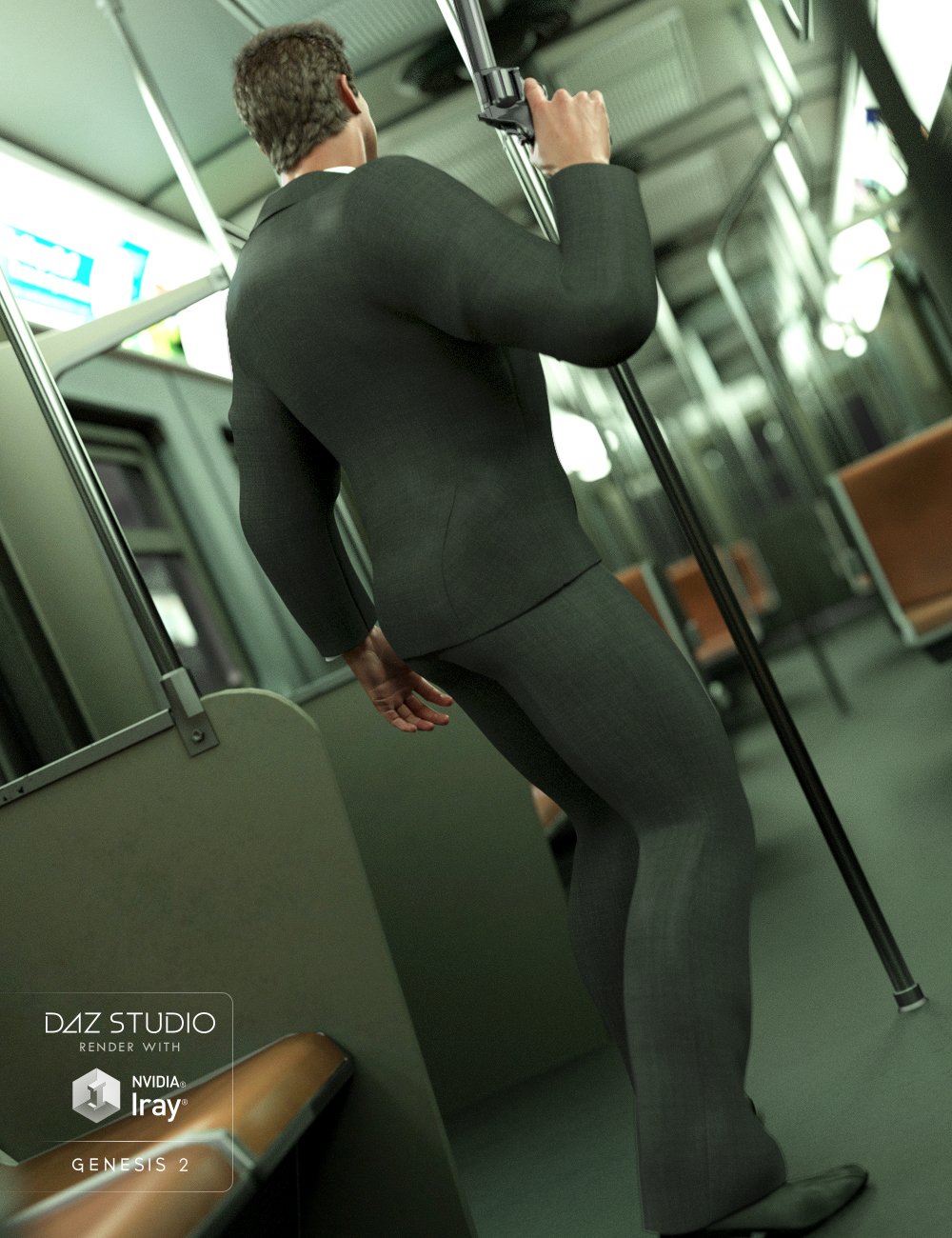 Double Breasted Suit for Genesis 2 Male(s) by: NikisatezSarsa, 3D Models by Daz 3D
