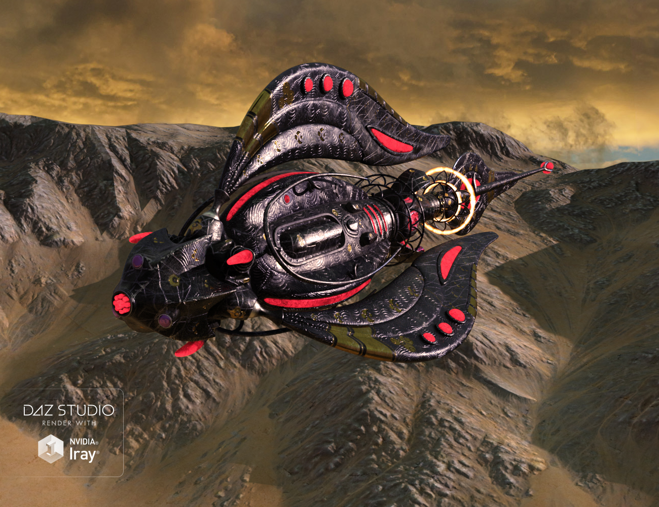 Atlantida Spaceguard Atlantida Spaceguard by: petipet, 3D Models by Daz 3D