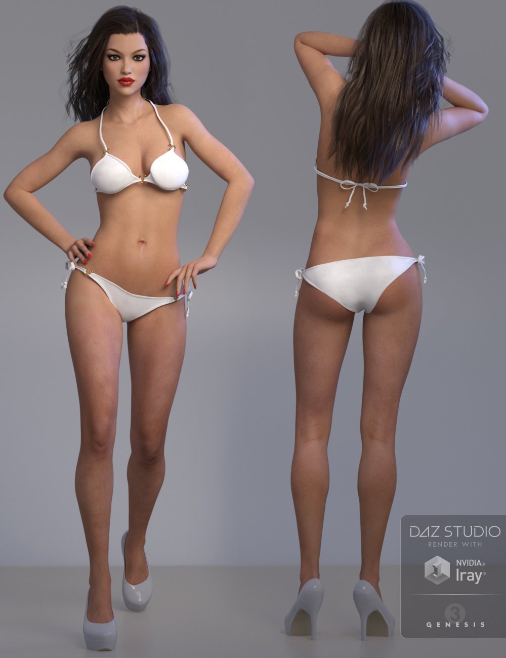 P3D Rebecca P3D Rebecca by: P3Design, 3D Models by Daz 3D