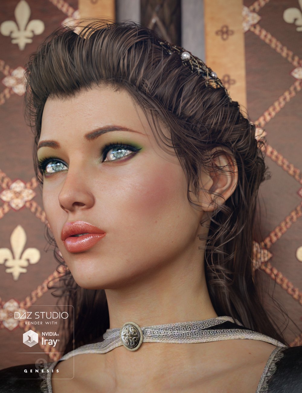 Colors for Frawn Hair by: goldtassel, 3D Models by Daz 3D