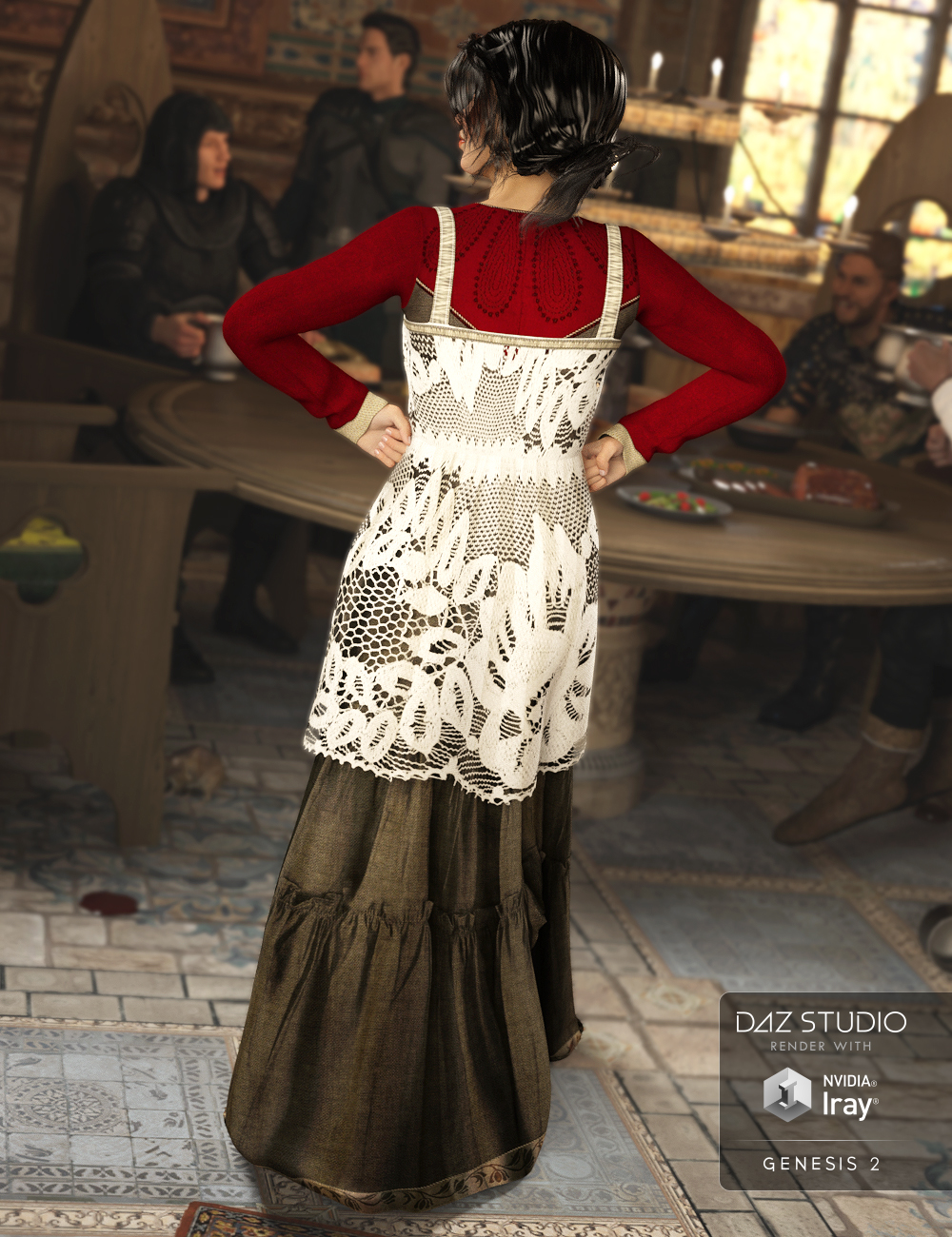 Peasantly Wenched Peasantly Wenched by: Sarsa, 3D Models by Daz 3D