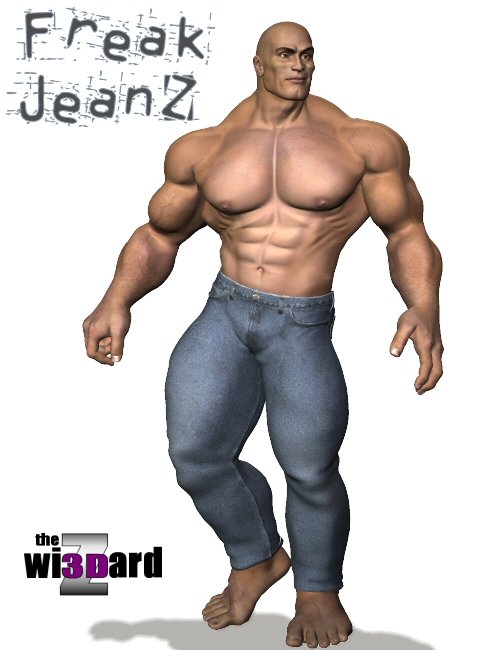Freak JeanZ by: the3dwizard, 3D Models by Daz 3D