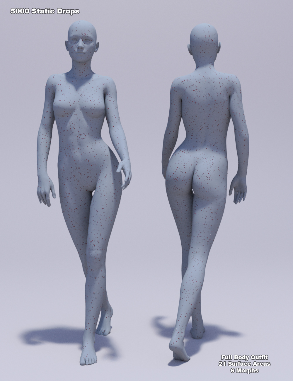  Drips and Drops for Genesis 2 Female(s) by: V3Digitimes, 3D Models by Daz 3D