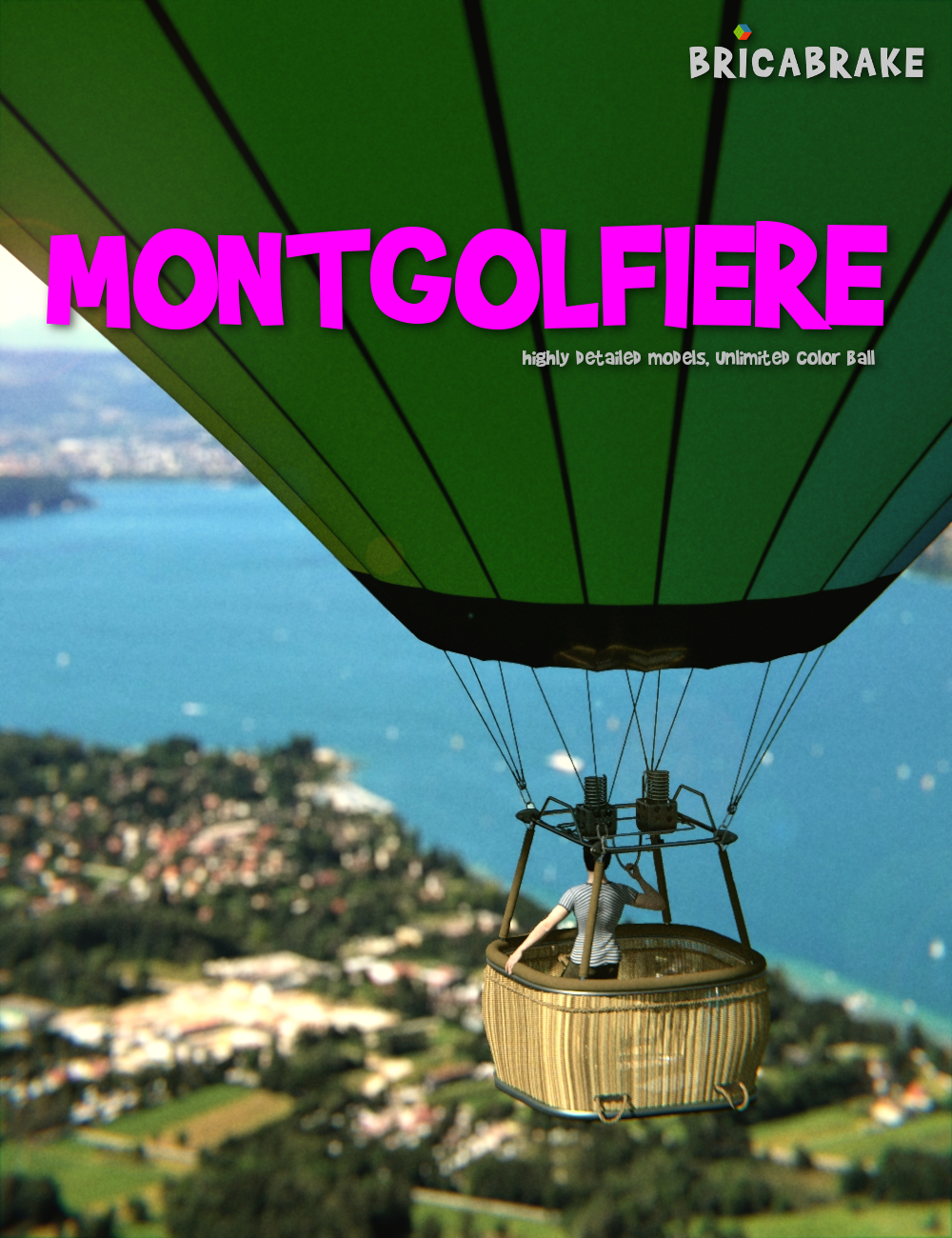 Montgolfiere by: ELS, 3D Models by Daz 3D
