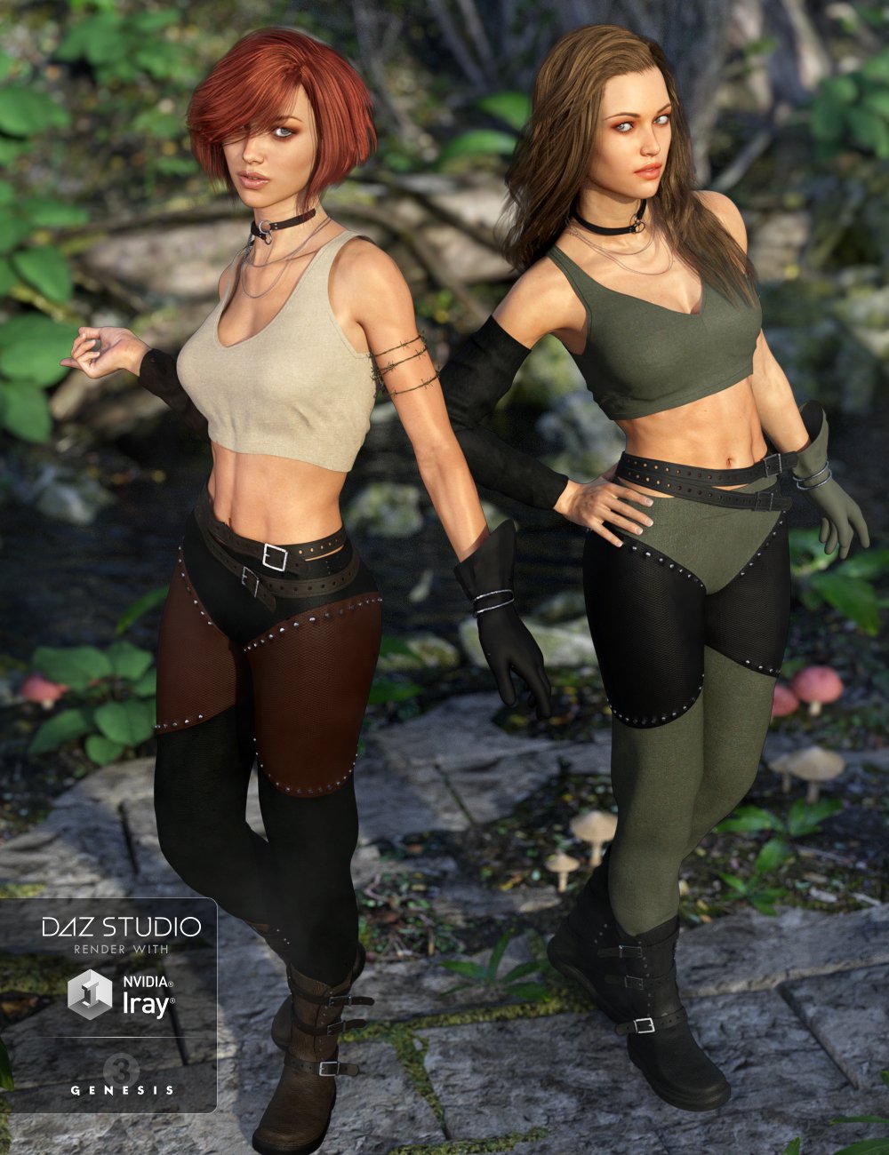 Adventure Girl Outfit for Genesis 3 Female(s) Adventure Girl Outfit for Genesis 3 Female(s) by: OziChick, 3D Models by Daz 3D