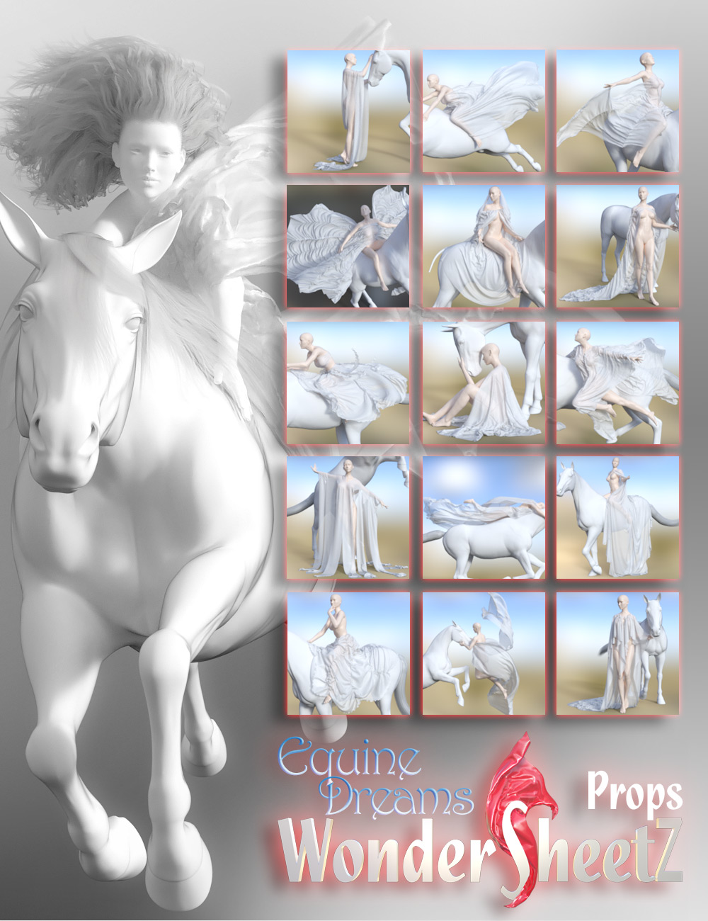 Equine Dreams by: MusclemanJepe, 3D Models by Daz 3D