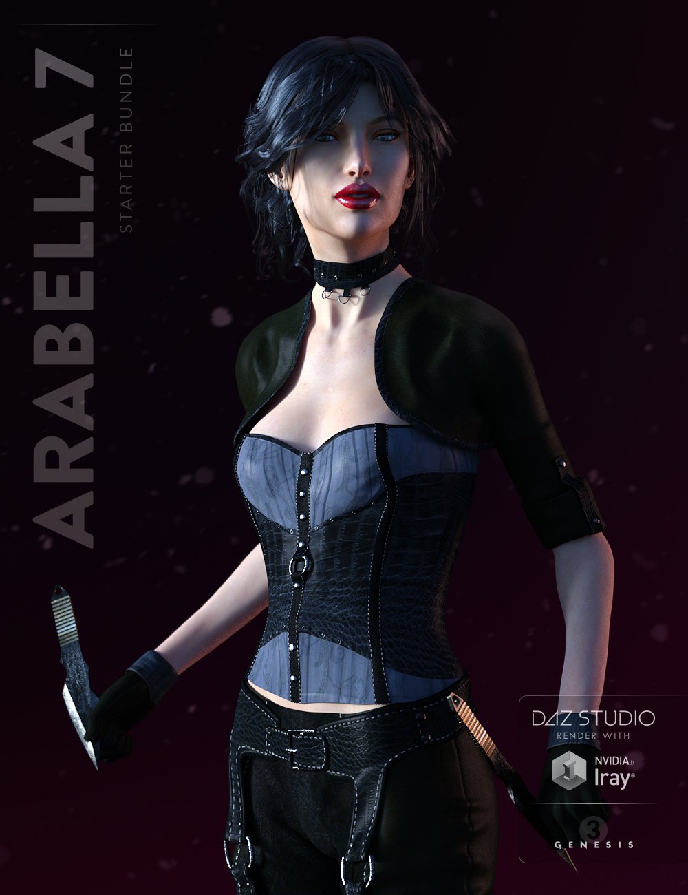 Arabella 7 Starter Bundle by: , 3D Models by Daz 3D