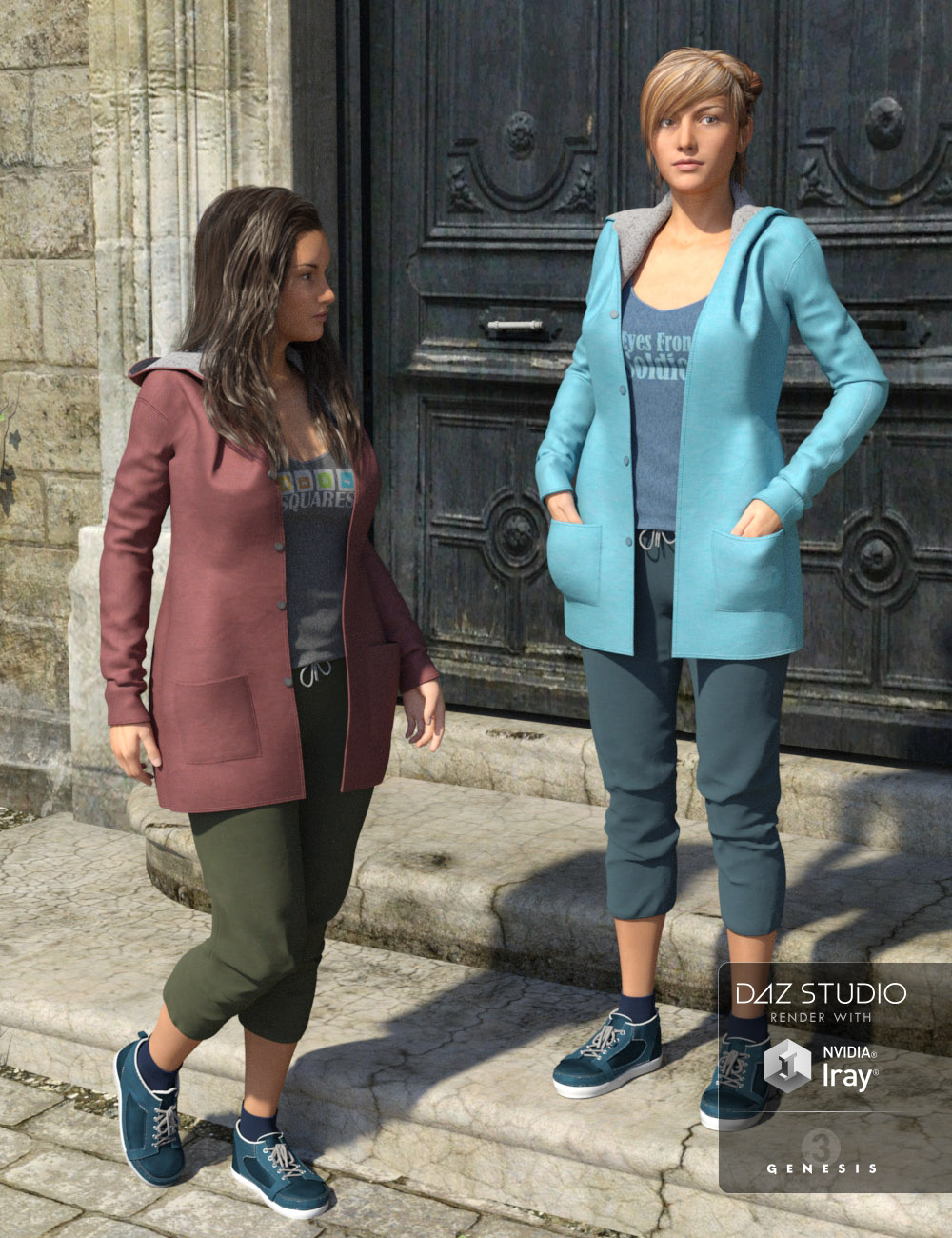 Hobby Clothes for Genesis 3 Female(s) by: Oskarsson, 3D Models by Daz 3D