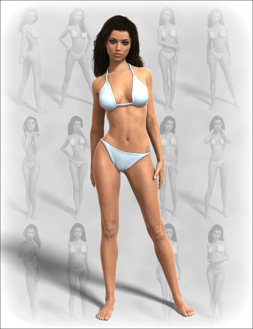 Premium Portrait Poses III for Victoria 7 by: MindVision G.D.S., 3D Models by Daz 3D