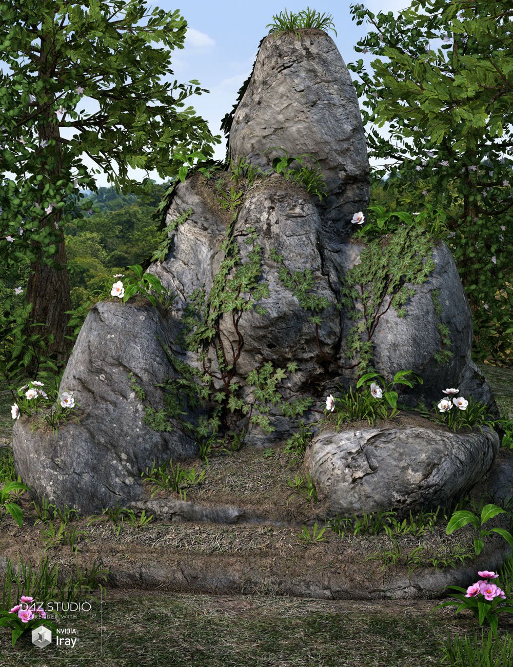 DM's Elder Rock by: marfornoDanie, 3D Models by Daz 3D