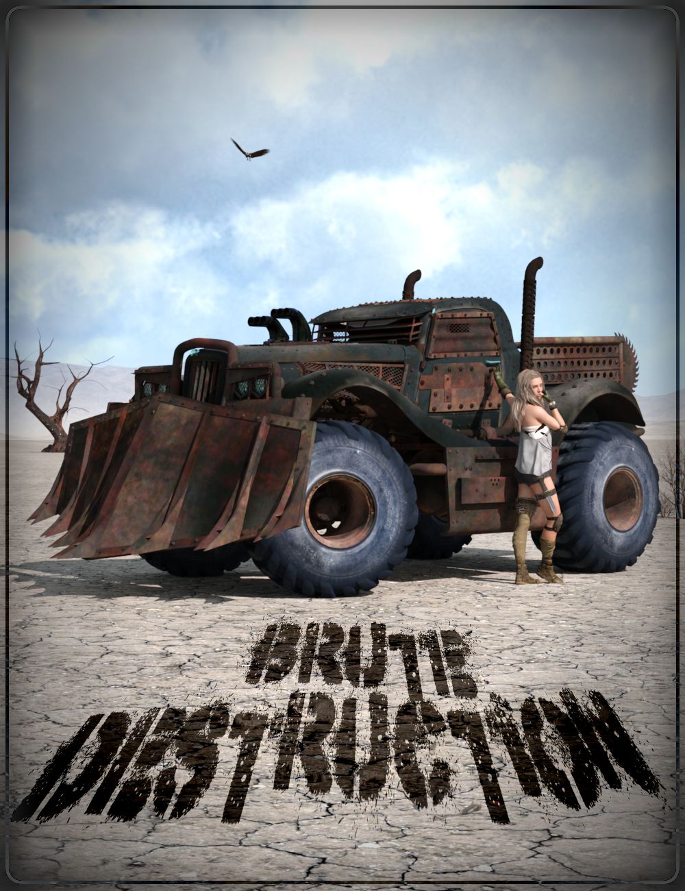 Brute Destruction by: DzFire, 3D Models by Daz 3D