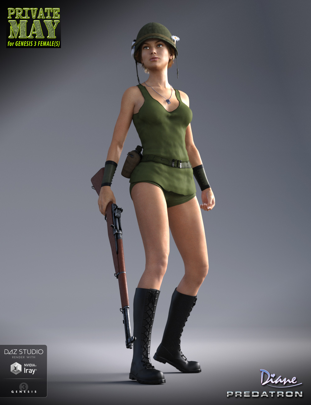 Private May for Genesis 3 Female(s) by: DianePredatron, 3D Models by Daz 3D