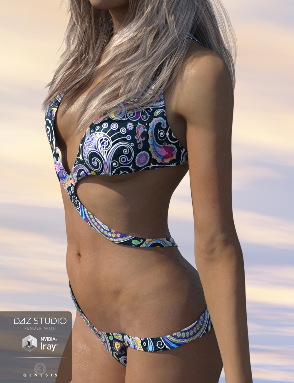 Vaykini for Genesis 3 Female(s) by: Nikisatez, 3D Models by Daz 3D