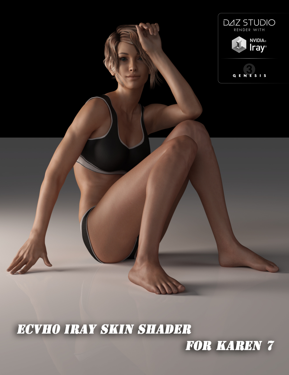 EcVh0 Iray Skin Shader for Karen 7 by: EcVh0, 3D Models by Daz 3D