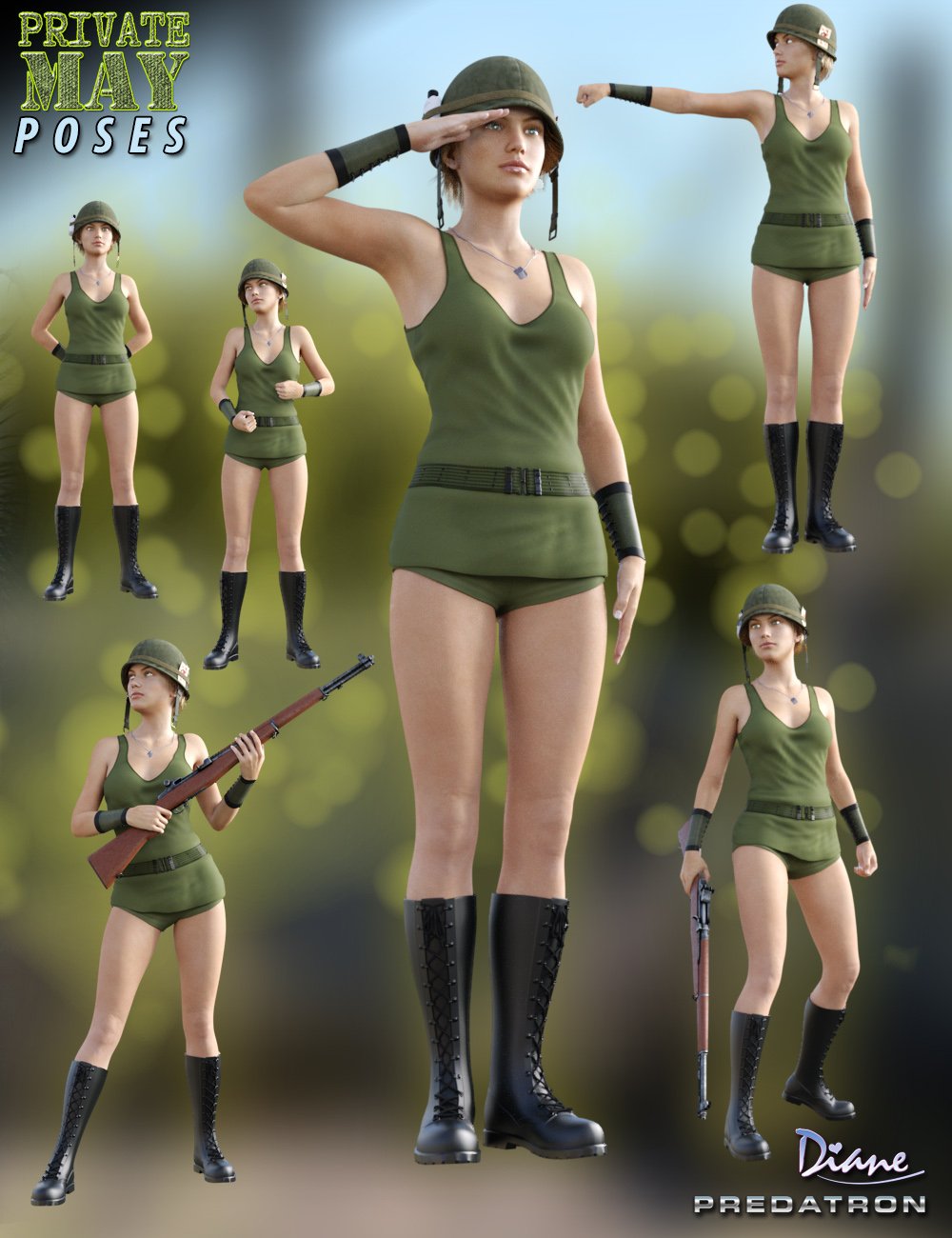 Private May Poses for Genesis 3 Female(s)