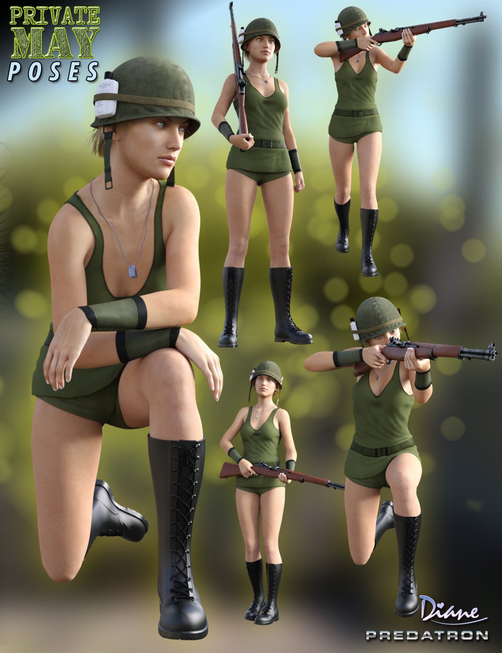 Private May Poses for Genesis 3 Female(s) by: DianePredatron, 3D Models by Daz 3D