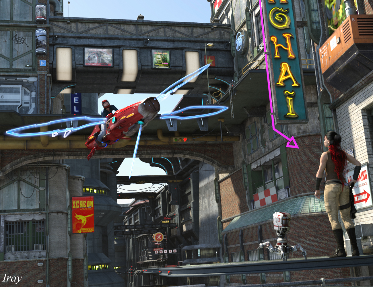 Dual Mode Dragonfly Dual Mode Dragonfly by: Kara Pitat, 3D Models by Daz 3D
