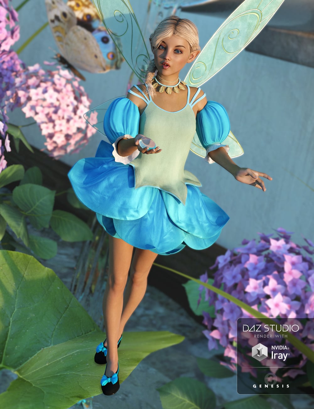 Rose Fairy Textures | Daz 3D
