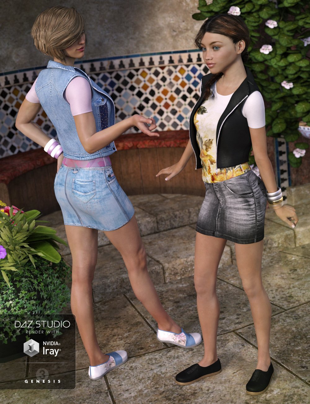Chantelle Outfit for Genesis 3 Female(s) Chantelle Outfit for Genesis 3 Female(s) by: NikisatezShox-Design, 3D Models by Daz 3D