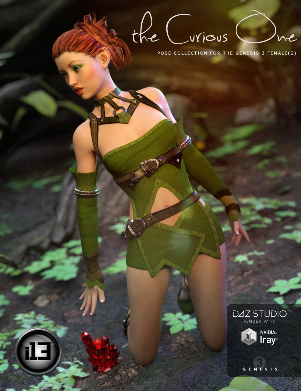 i13 The Curious One Poses by: ironman13, 3D Models by Daz 3D