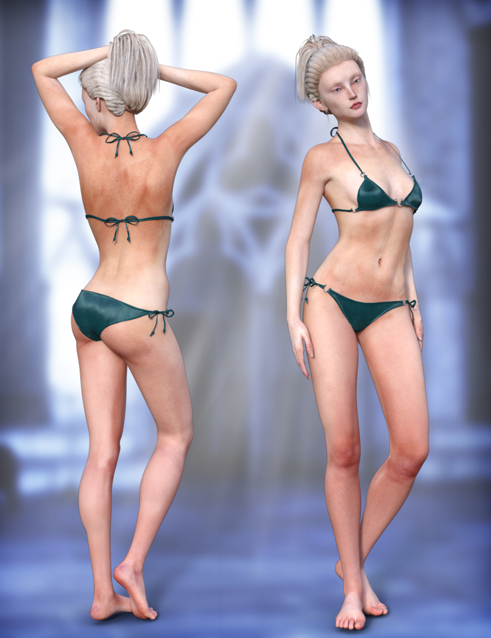 Lady Rune for Genesis 3 Female(s) by: Arki, 3D Models by Daz 3D